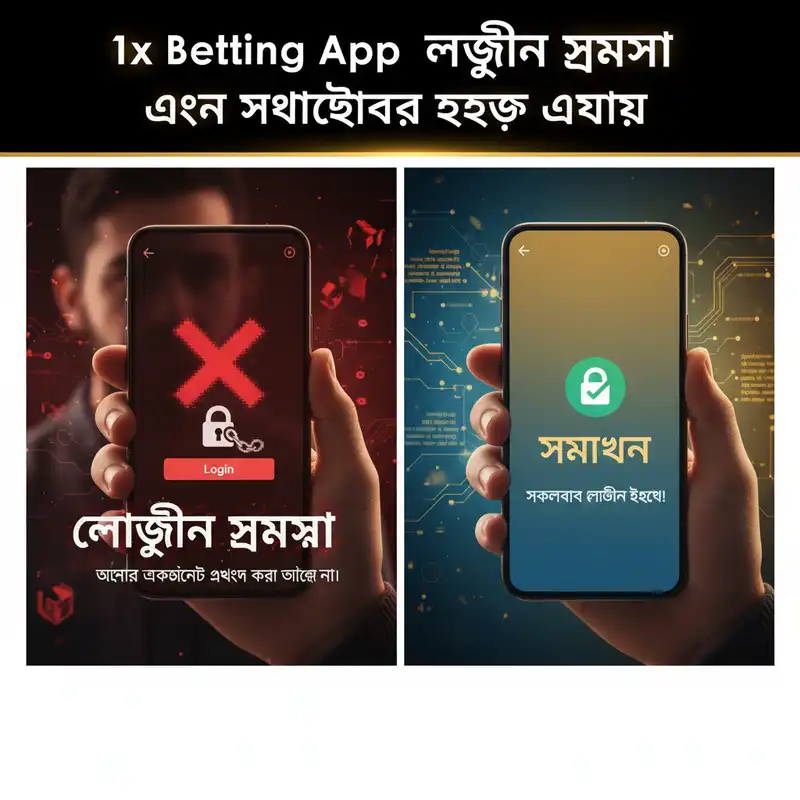 1x Betting App লগইন সমস্যা সমাধান গাইড