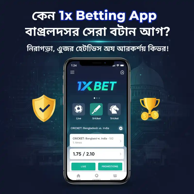 কেন 1x Betting App বাংলাদেশের সেরা বেটিং অ্যাপ?